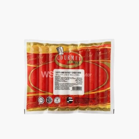 Gourmet Chef Chicken Jumbo Sausage 6" Cheese & Herb (1kg)