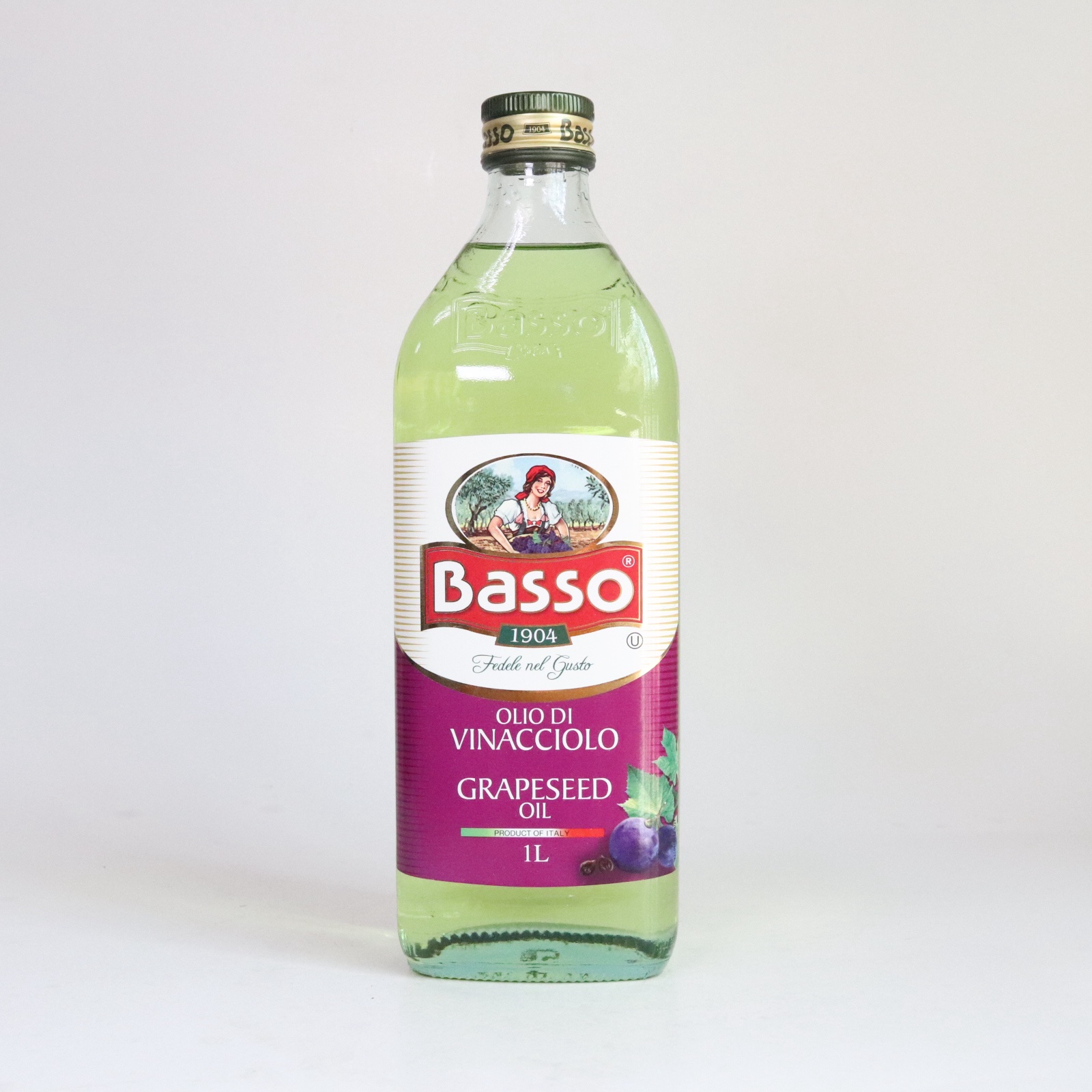 WS Food Distributor BASSO GRAPESEED OIL (1L)