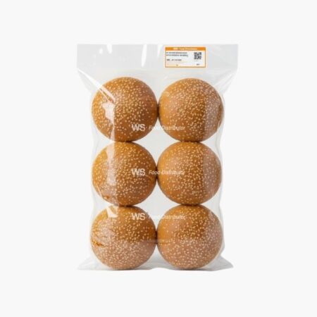 Burger Bun [Sesame] 80g x6pcs