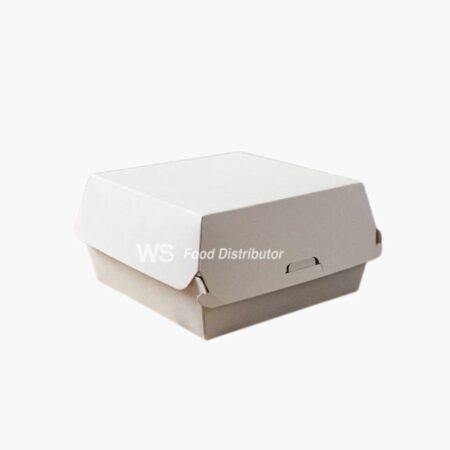 Paper Burger Box 50's (white)